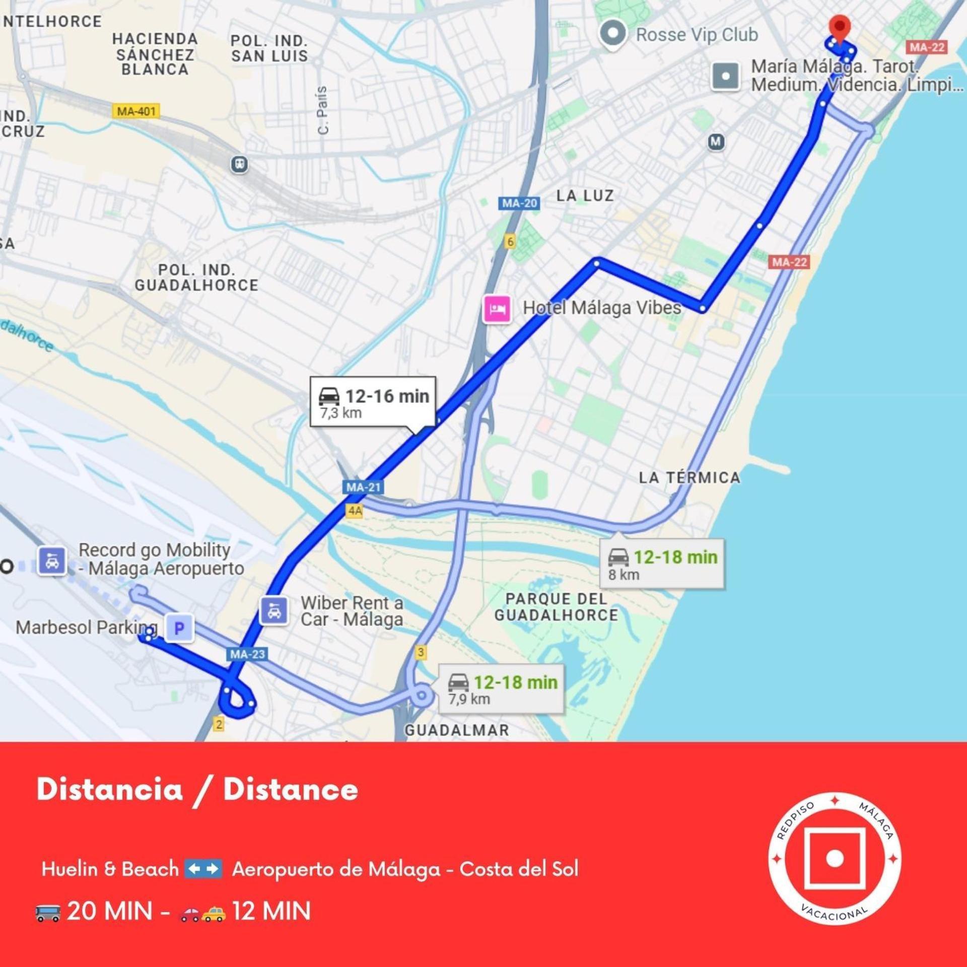 Duplex Huelin I & Beach مالقة المظهر الخارجي الصورة
